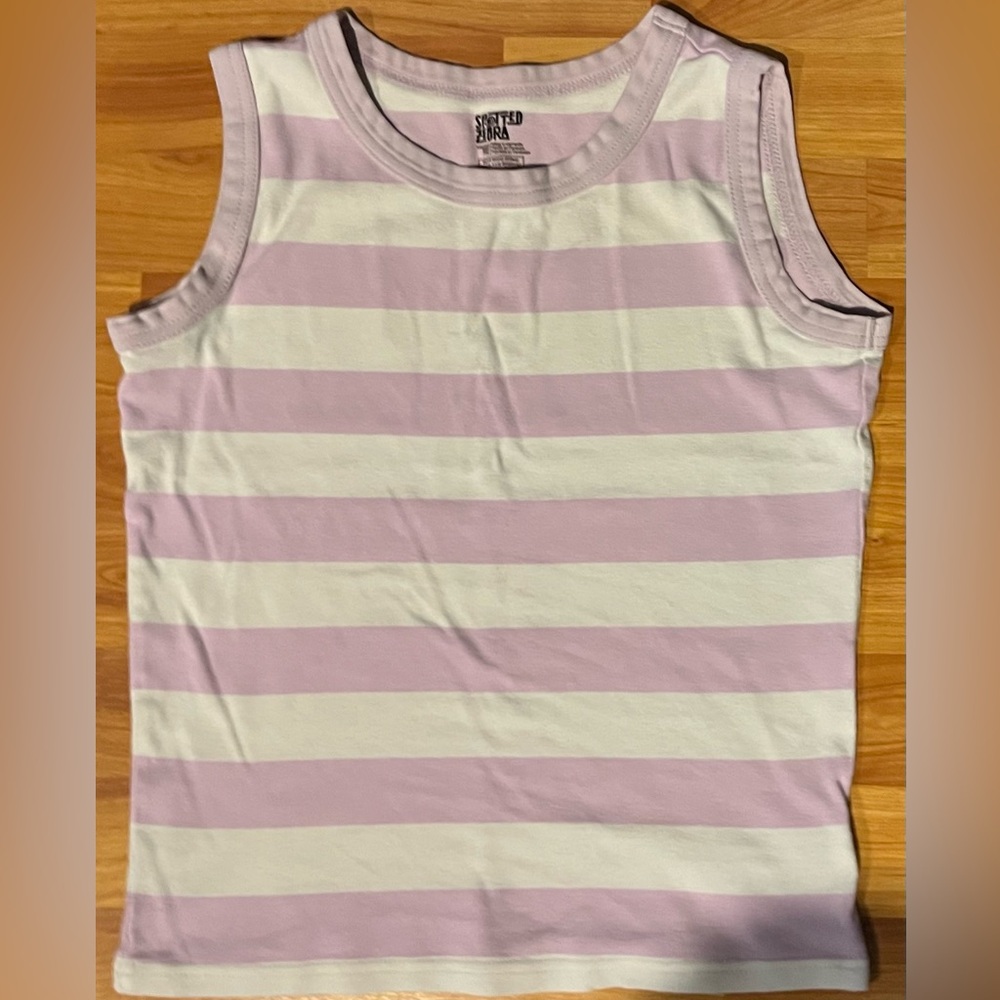 Vintage striped tank top